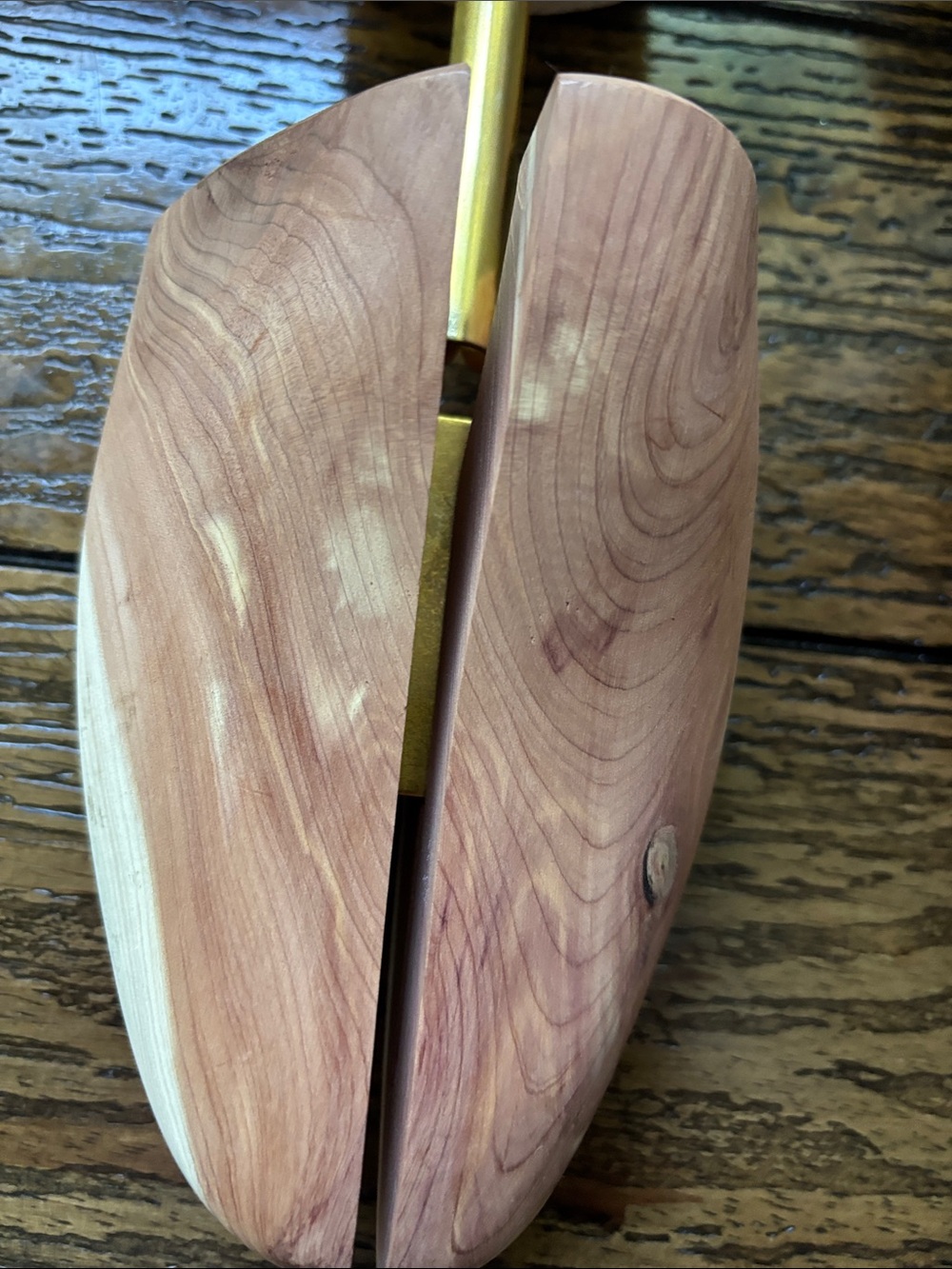 Natural Cedar Shoe Trees - Pair, Natural - Picture 2 of 3